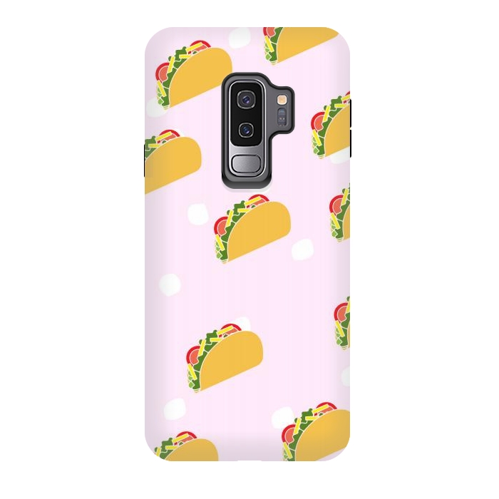 Galaxy S9 plus StrongFit Cute Tacos by Karolina