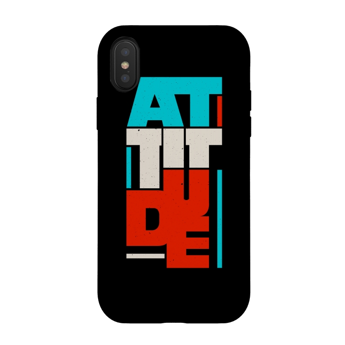 iPhone Xs / X StrongFit attitude by TMSarts