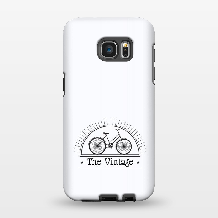 Galaxy S7 EDGE StrongFit the vintage bicycle by TMSarts