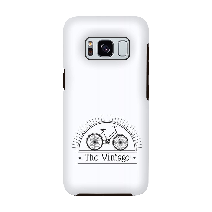 Galaxy S8 StrongFit the vintage bicycle by TMSarts