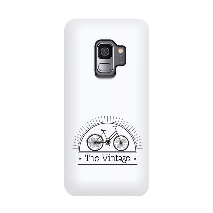 Galaxy S9 StrongFit the vintage bicycle by TMSarts