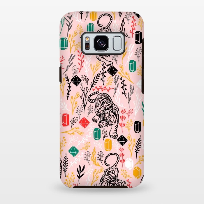 Galaxy S8 plus StrongFit Cute Tiger by Karolina