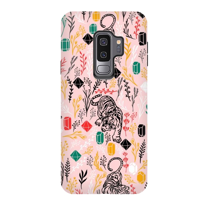 Galaxy S9 plus StrongFit Cute Tiger by Karolina