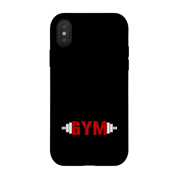 iPhone Xs / X StrongFit gym by TMSarts