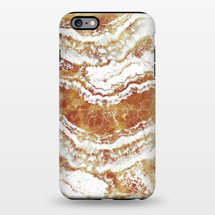 iPhone 6/6s plus StrongFit Gold agate marble art by Oana 