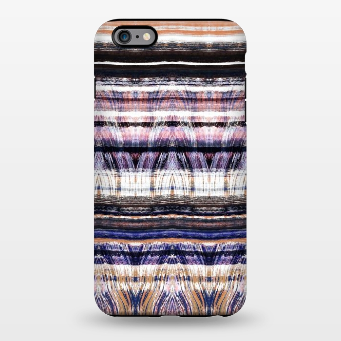 iPhone 6/6s plus StrongFit Ethnic brushstroke stripes by Oana 