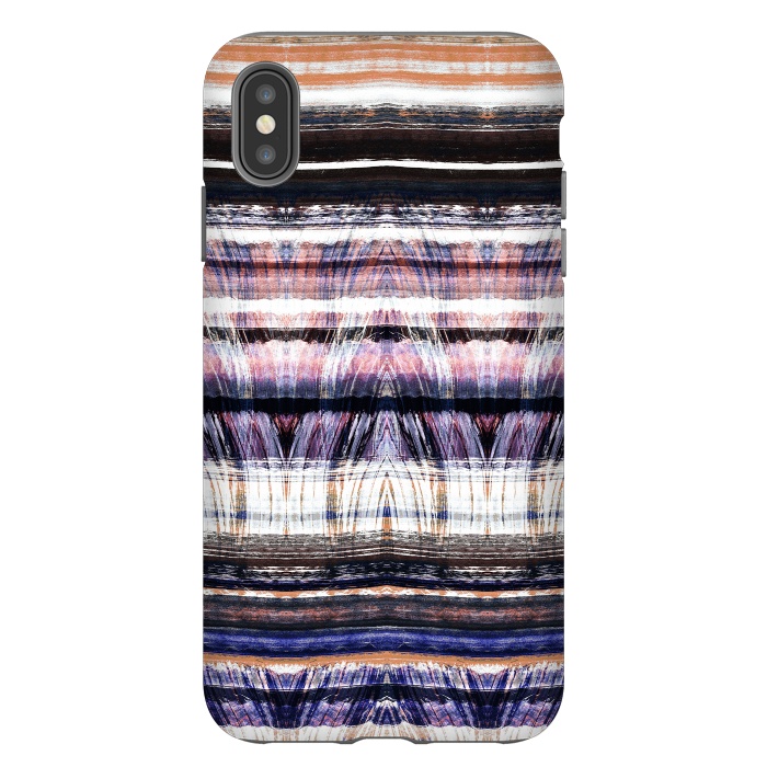 iPhone Xs Max StrongFit Ethnic brushstrokes  pattern by Oana 