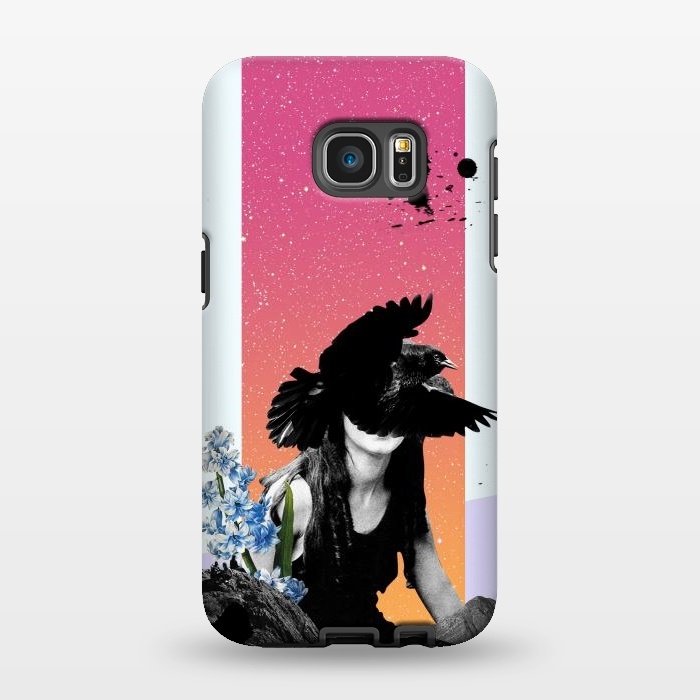 Galaxy S7 EDGE StrongFit The Crow by MARCOS COELHO