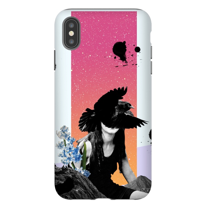 iPhone Xs Max StrongFit The Crow by MARCOS COELHO