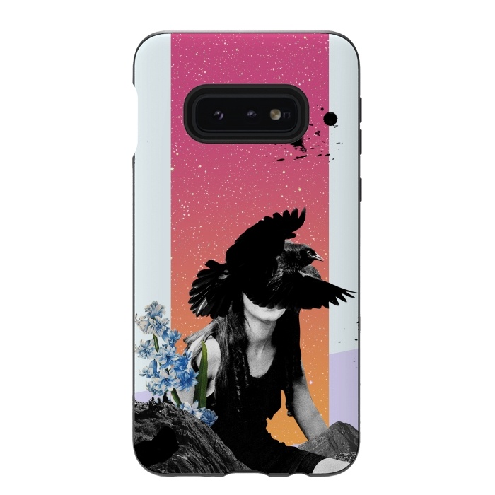 Galaxy S10e StrongFit The Crow by MARCOS COELHO