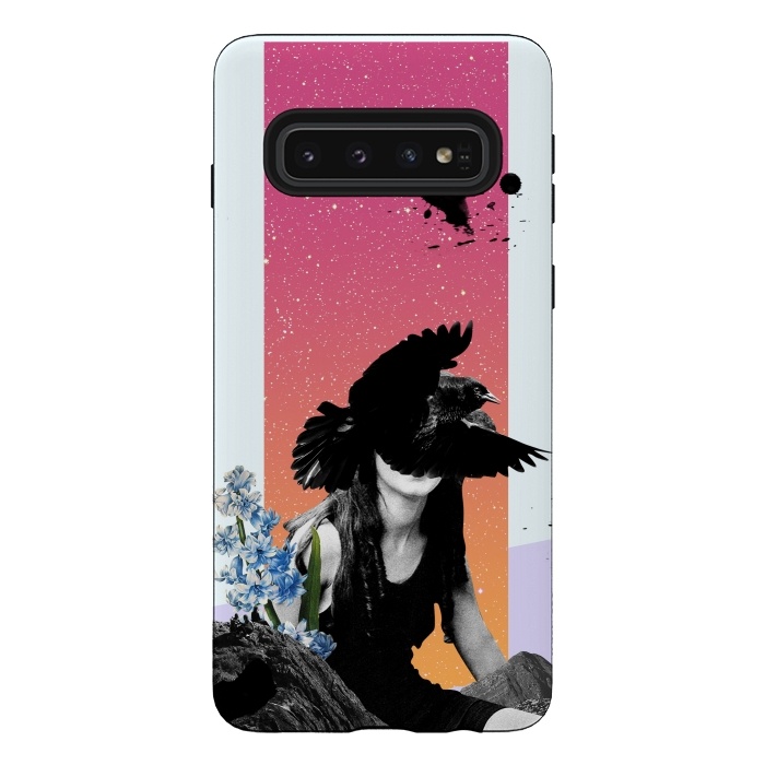 Galaxy S10 StrongFit The Crow by MARCOS COELHO