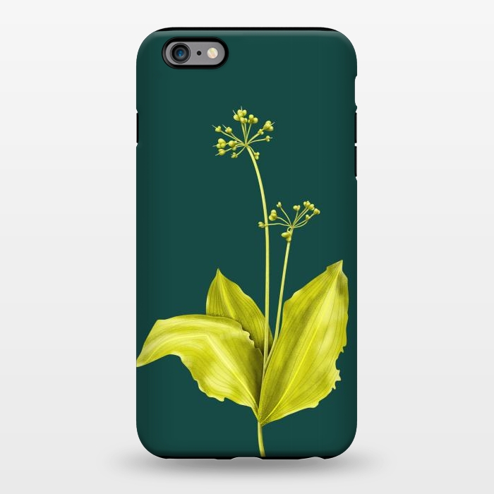 iPhone 6/6s plus StrongFit Wild Garlic Green Plant Botanical Art by Boriana Giormova