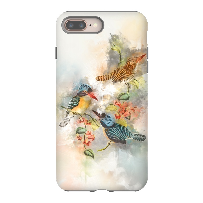 iPhone 7 plus StrongFit Chasing Birds by Creativeaxle