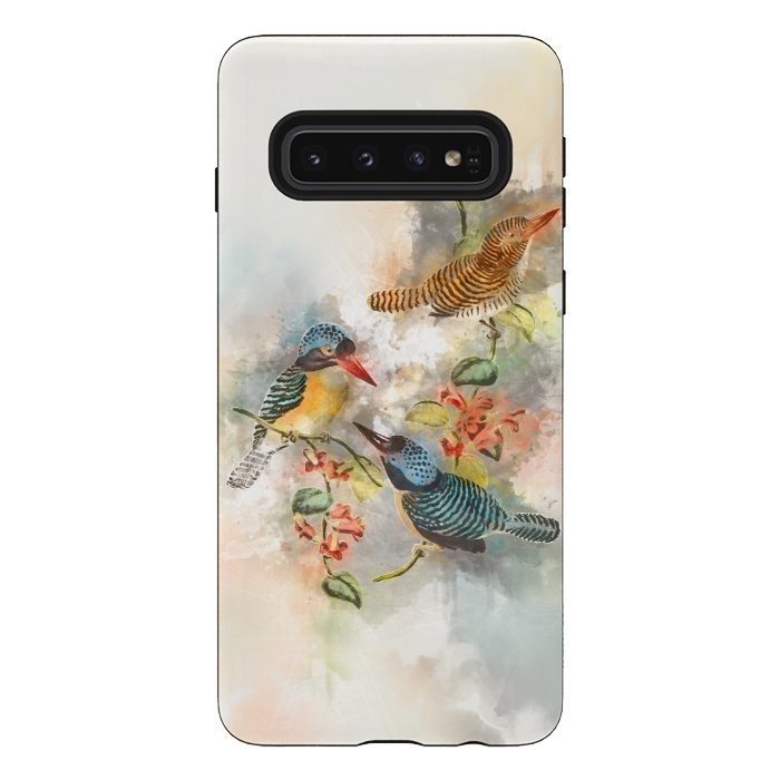 Galaxy S10 StrongFit Chasing Birds by Creativeaxle