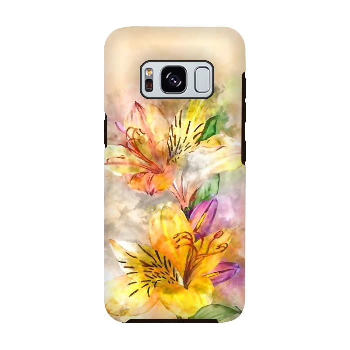 Galaxy S8 StrongFit Lily Stole My Heart by Creativeaxle