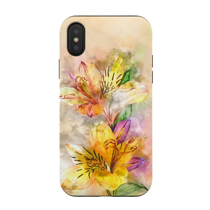 iPhone Xs / X StrongFit Lily Stole My Heart by Creativeaxle