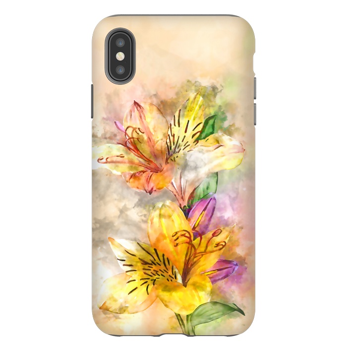 iPhone Xs Max StrongFit Lily Stole My Heart by Creativeaxle