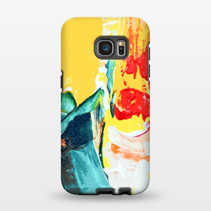 Galaxy S7 EDGE StrongFit Color Collage by Creativeaxle