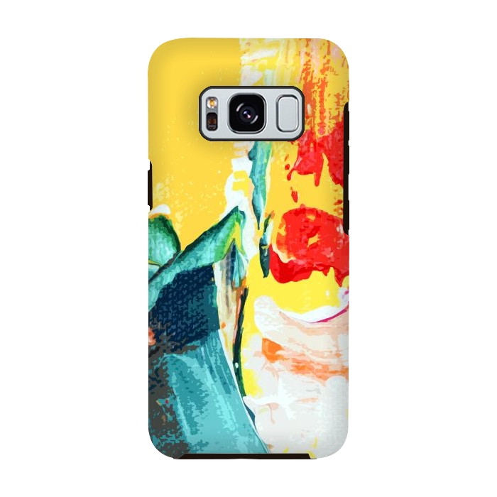 Galaxy S8 StrongFit Color Collage by Creativeaxle