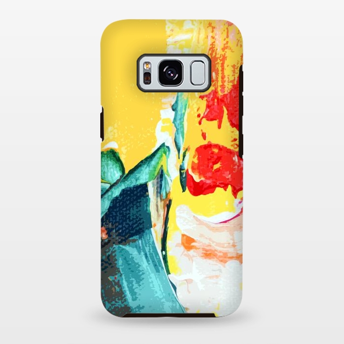 Galaxy S8 plus StrongFit Color Collage by Creativeaxle