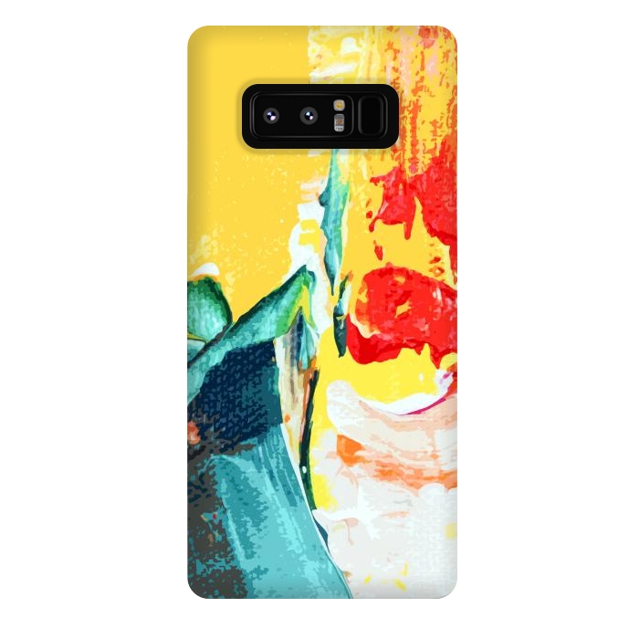Galaxy Note 8 StrongFit Color Collage by Creativeaxle