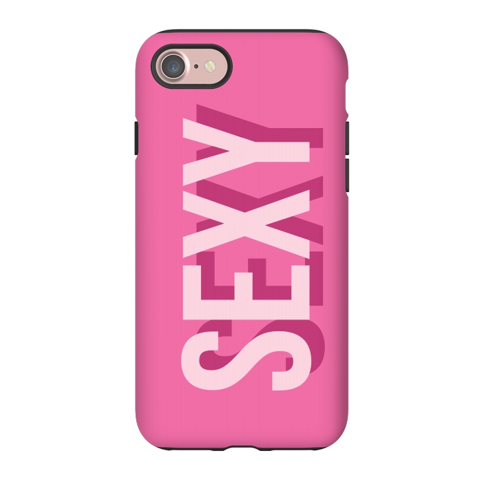 iPhone 7 StrongFit Sexy Pink by Dellán