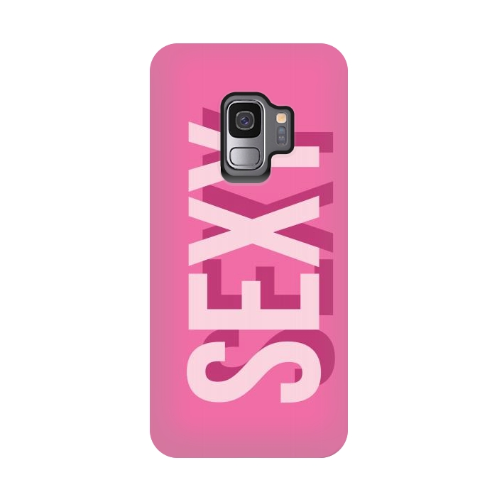 Galaxy S9 StrongFit Sexy Pink by Dellán