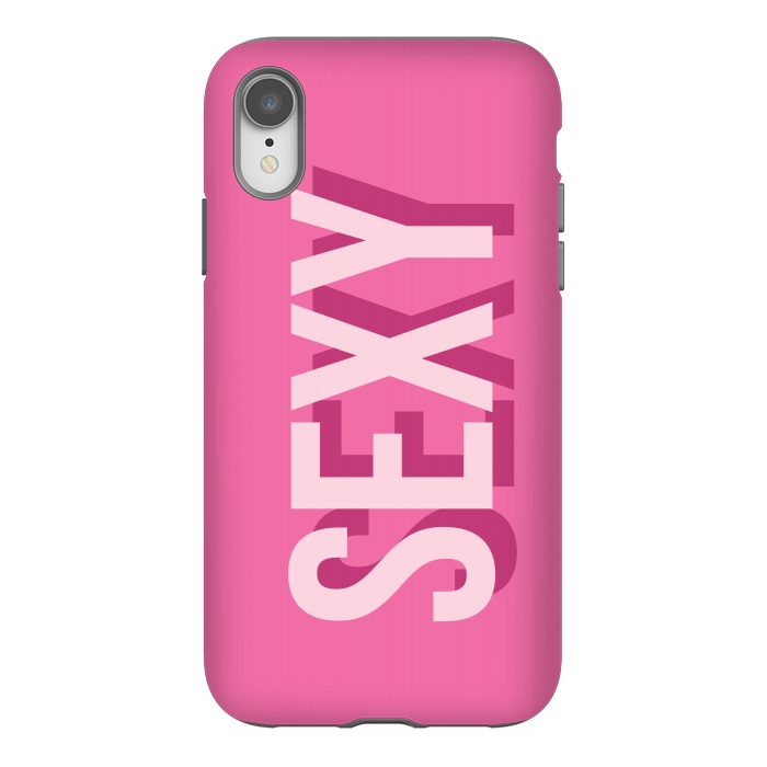 iPhone Xr StrongFit Sexy Pink by Dellán