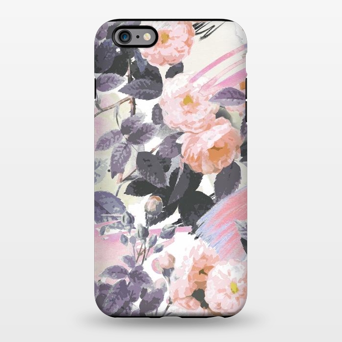 iPhone 6/6s plus StrongFit Romantic painted pastel roses by Oana 