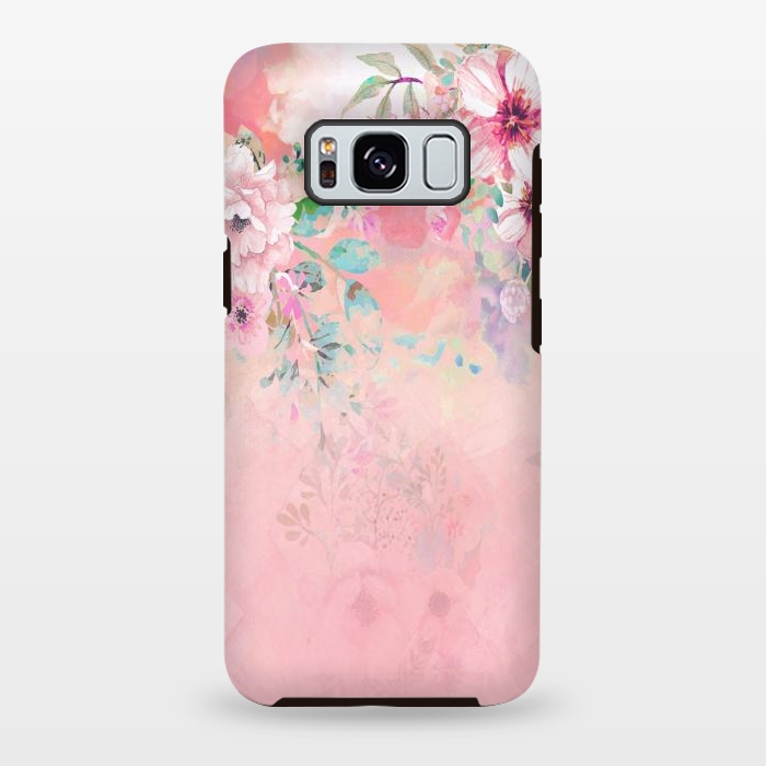 Galaxy S8 plus StrongFit Botanical Fragrances in Blush Cloud-Ιmmersed by ''CVogiatzi.