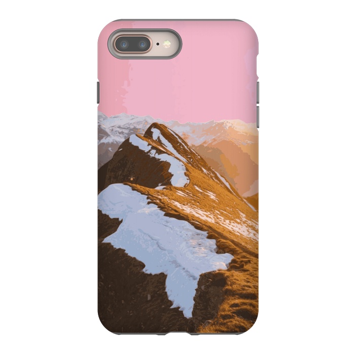 iPhone 7 plus StrongFit Gum Mountain by Zala Farah
