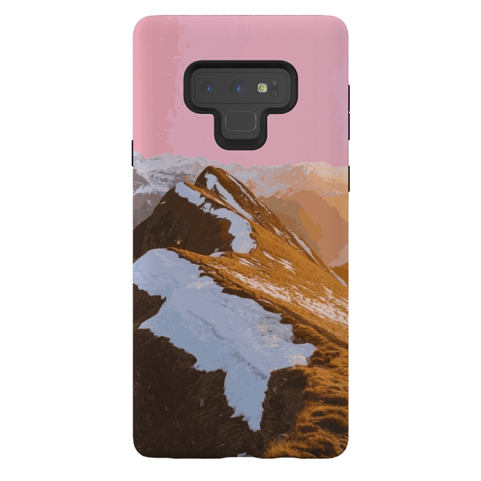 Galaxy Note 9 StrongFit Gum Mountain by Zala Farah