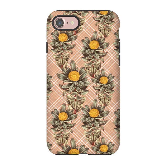 iPhone 7 StrongFit Native Vintage Floral by Zala Farah