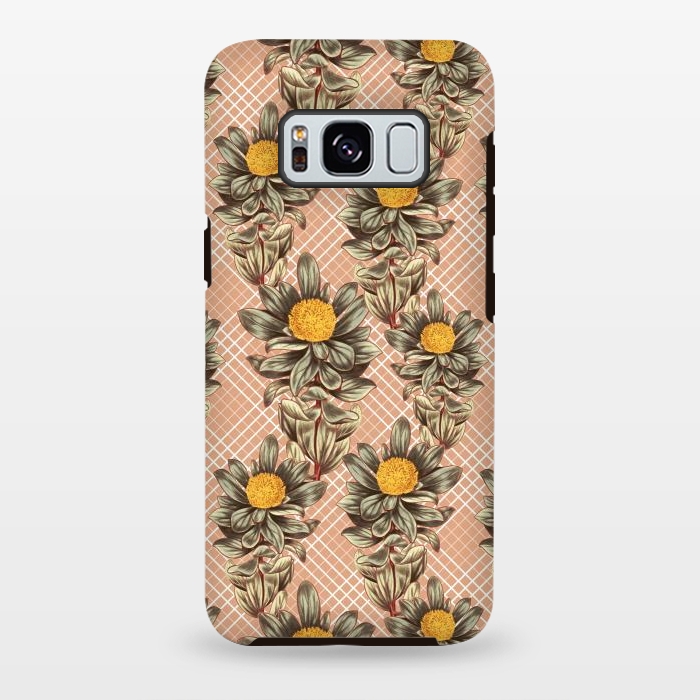 Galaxy S8 plus StrongFit Native Vintage Floral by Zala Farah