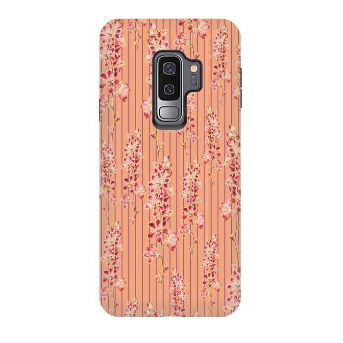 Galaxy S9 plus StrongFit Orange Field by Zala Farah