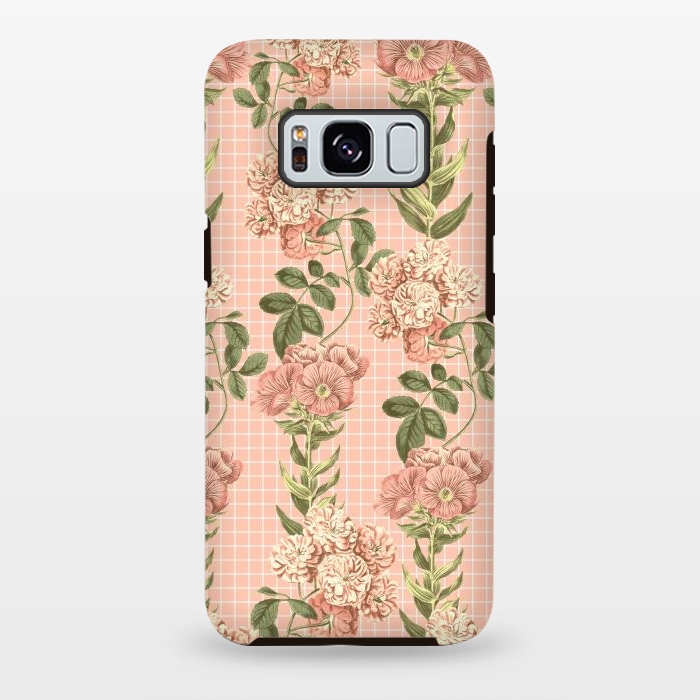 Galaxy S8 plus StrongFit Pink Vintage by Zala Farah