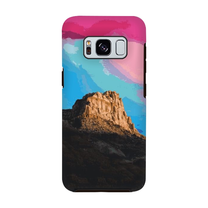 Galaxy S8 StrongFit Rainbow Mountain by Zala Farah