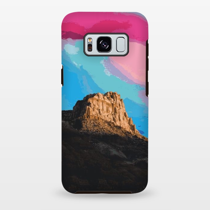 Galaxy S8 plus StrongFit Rainbow Mountain by Zala Farah