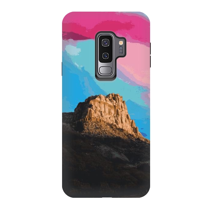 Galaxy S9 plus StrongFit Rainbow Mountain by Zala Farah