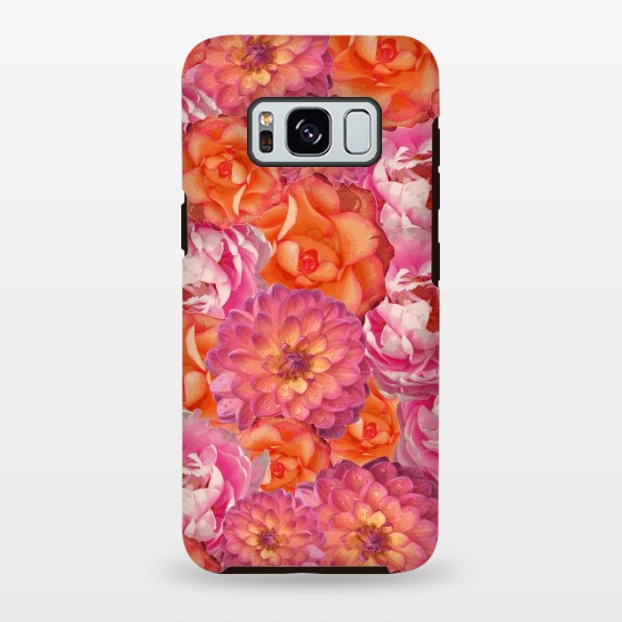 Galaxy S8 plus StrongFit Summer Flowers by Zala Farah