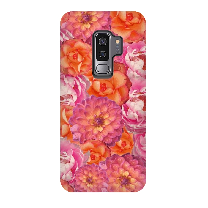 Galaxy S9 plus StrongFit Summer Flowers by Zala Farah