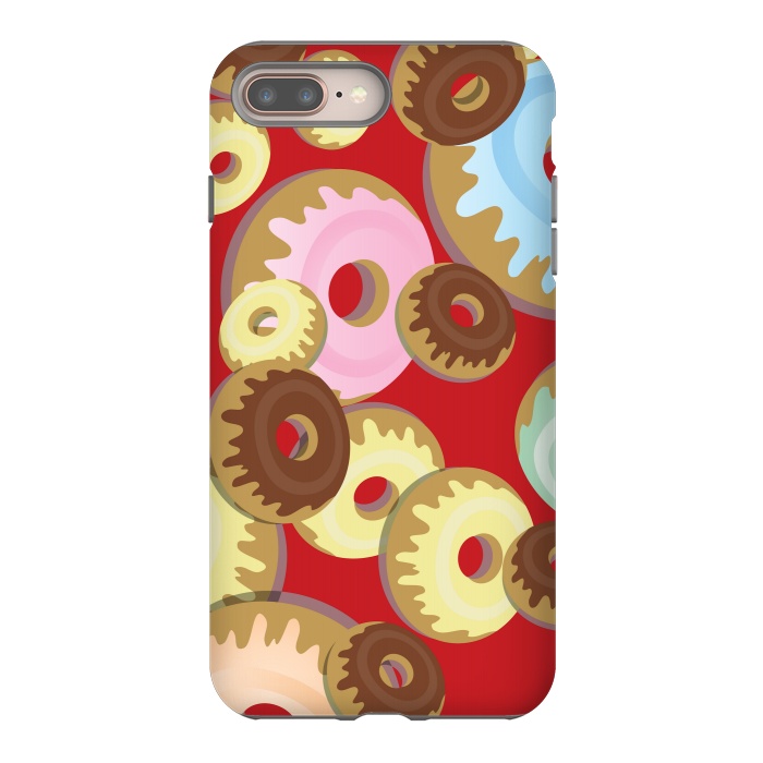 iPhone 7 plus StrongFit donuts love  by MALLIKA