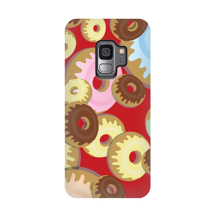 Galaxy S9 StrongFit donuts love  by MALLIKA