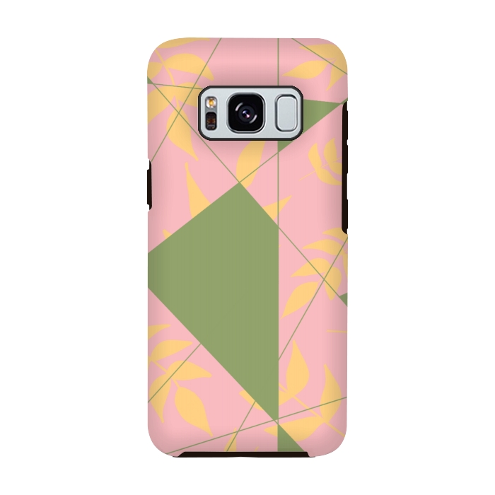 Galaxy S8 StrongFit Cute leaves by CAS