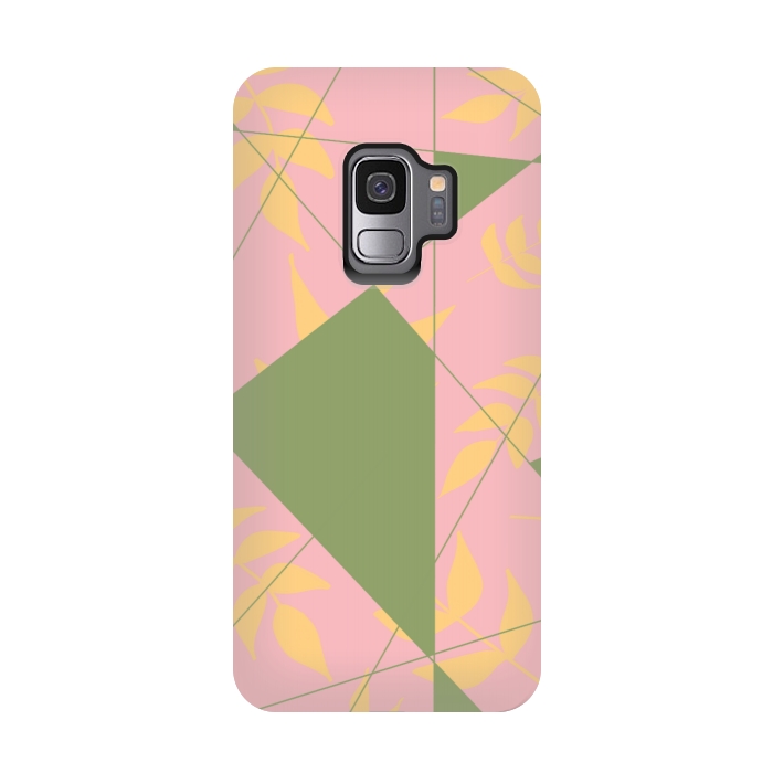 Galaxy S9 StrongFit Cute leaves by CAS