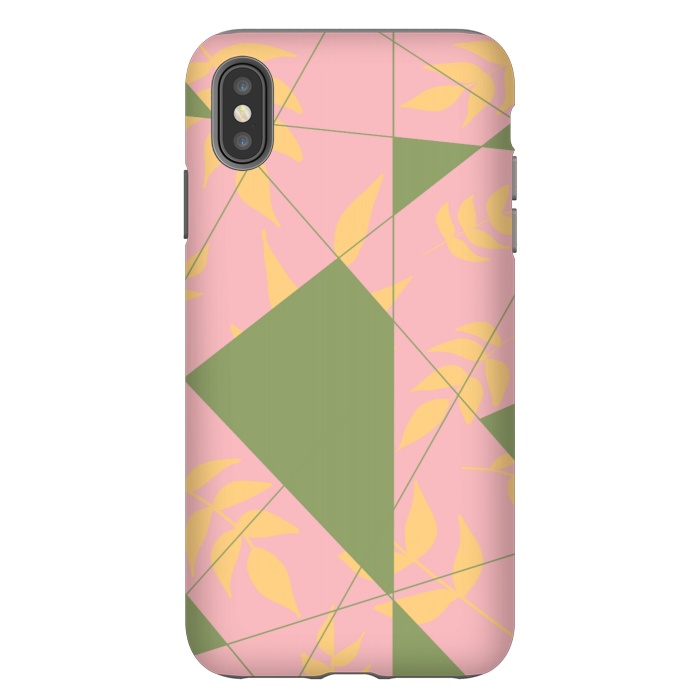 iPhone Xs Max StrongFit Cute leaves by CAS