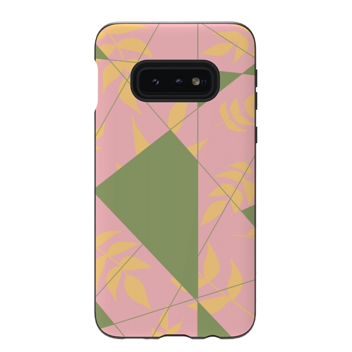 Galaxy S10e StrongFit Cute leaves by CAS