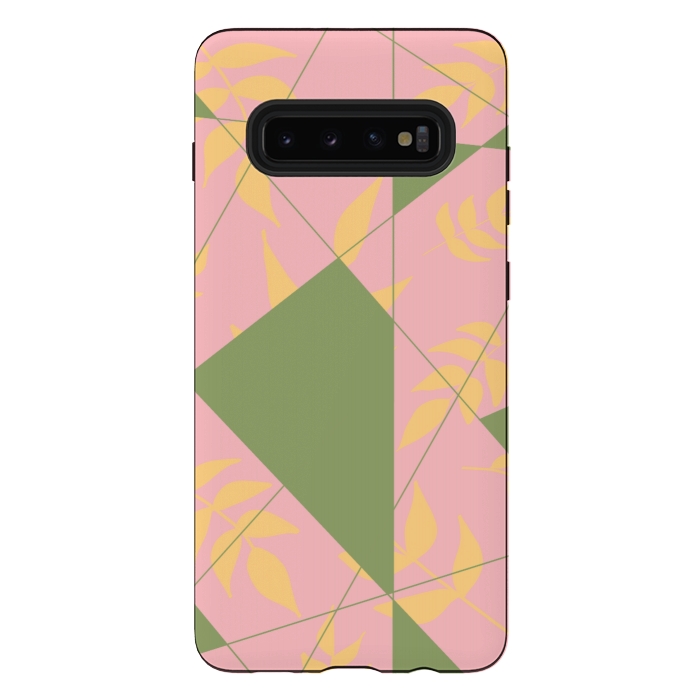 Galaxy S10 plus StrongFit Cute leaves by CAS
