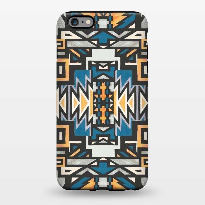 iPhone 6/6s plus StrongFit Ethnic tribal native geometric pattern by Oana 