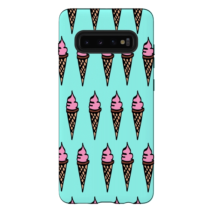 Galaxy S10 plus StrongFit Ice Cream Cone by Joanna Vog